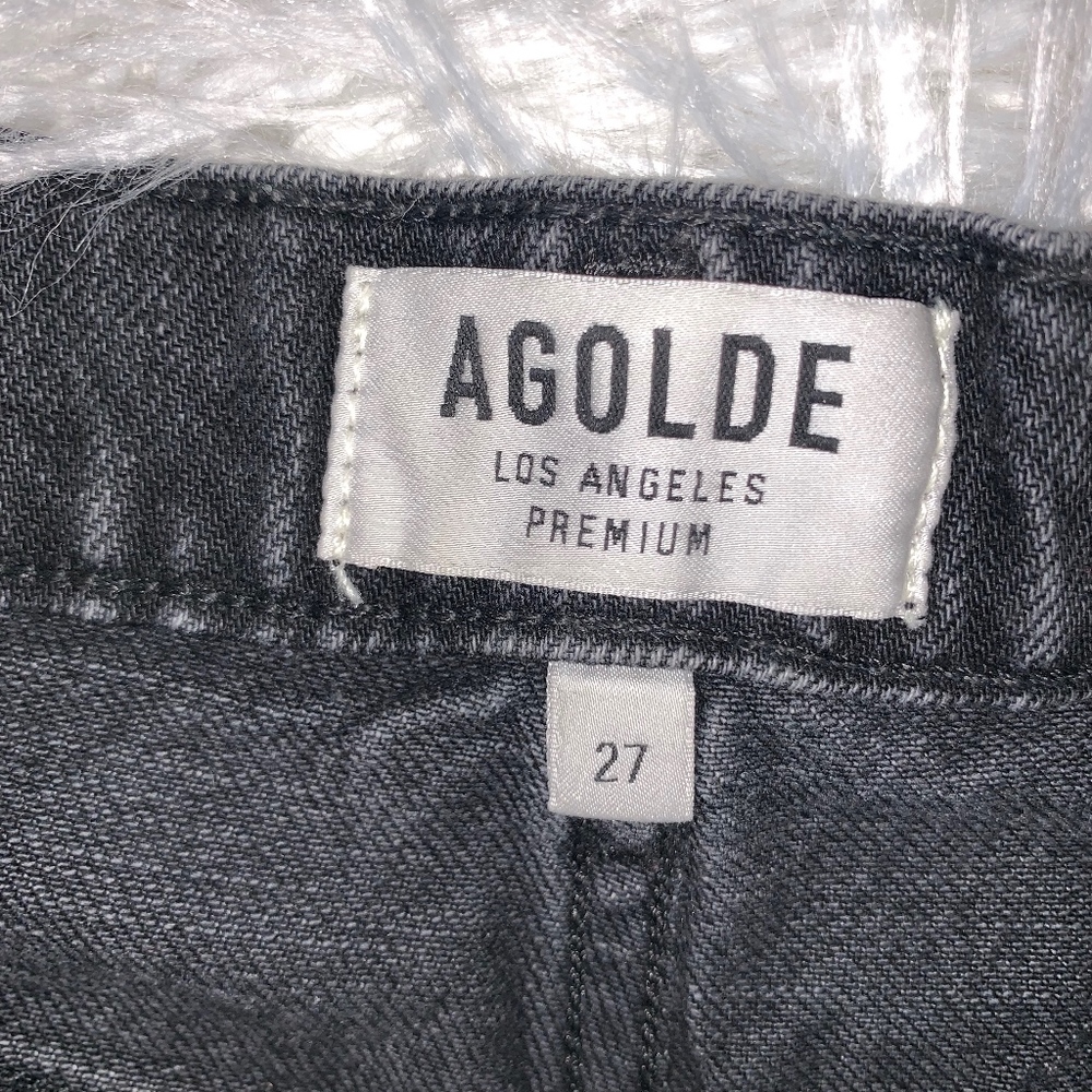 🔻Agolde - Black Denim Shorts - Picture 5 of 5